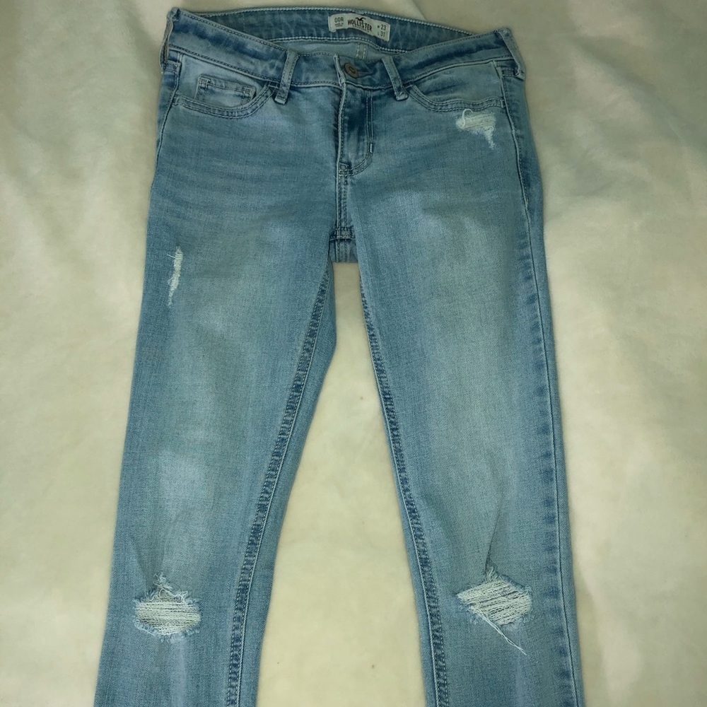 Hollister low rise skinny jeans